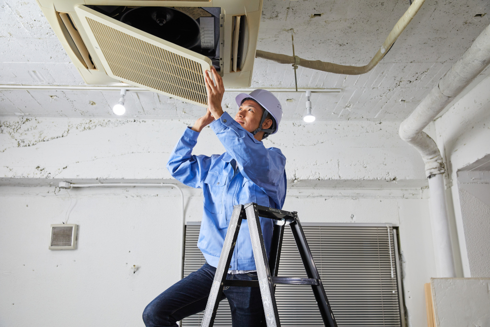 エアコン入替え